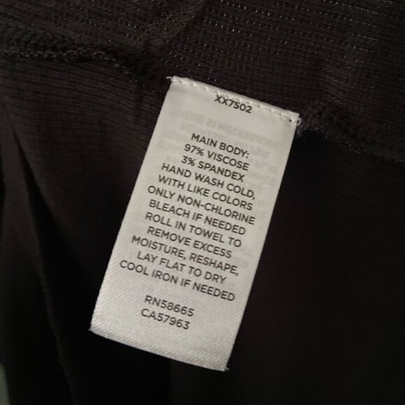 NWT Bp. Black Long Sleeve Rib T-Shirt in Size Extra Large - Picture 8 of 8